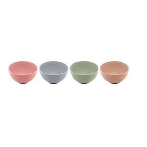 Bowl de Bambu Ecológico 6x12cm Cores Sortidas Lyor 1 Unidade