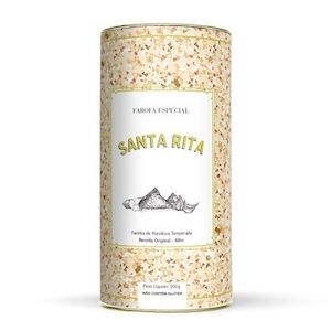 Farofa Temperada Tradicional Pct 350g