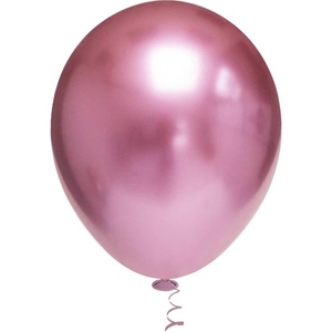 Balão Bompack Platino Rosa C/10