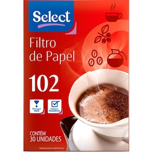 Filtro de Papel 102 Select com 30 Unidades