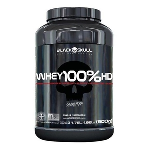 Whey 100% Hd Baunilha Black Skull 900g