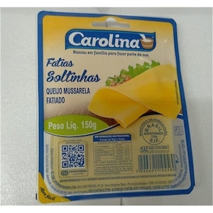 Mussarela Fatiada Carolina 150g
