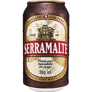 Cerveja Serramalte Puro Malte Lata 350ml