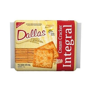 Biscoito Laminado Cream Cracker Integral Dallas 400g