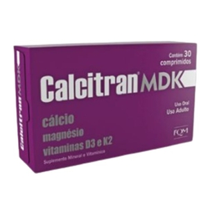 Calcitran Mdk Divcom com 30 Comprimidos