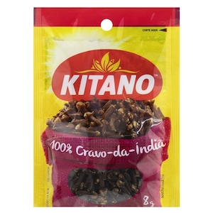 Cravo-da-índia Kitano Pacote 8g