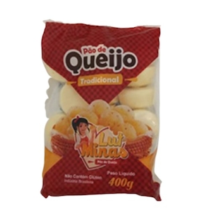 Pão de Queijo Tradicional Congelado Lut Minas 400g