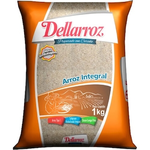 Arroz Integral Tipo 1 Dellarroz 1kg