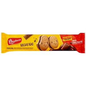 Biscoito Recheado Sabor Chocolate Bauducco 108g