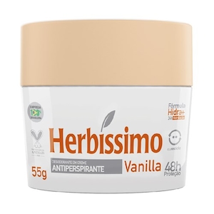 Desodorante Creme Herbíssimo Vanilla 55g