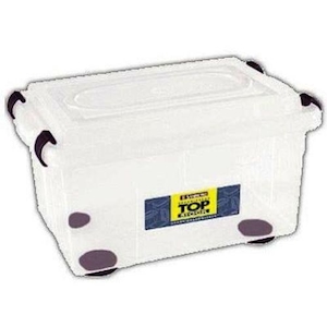Caixa Organizadora Sanremo Pequeno Cristal Ref 955 Unidade 4,3l
