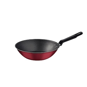 Panela Wok Loreto sem Tampa Vermelho 24 Cm Tramontina