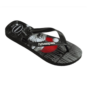 Chinelo Havaianas Top Times Corinthians Adult Licenses Preto N39/40