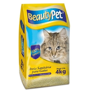 Areia Beauty Pet Pacote 4kg