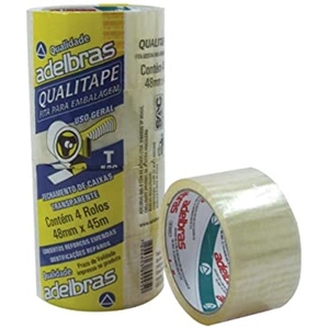 Fita Transparente 48 X 45m Adelbras