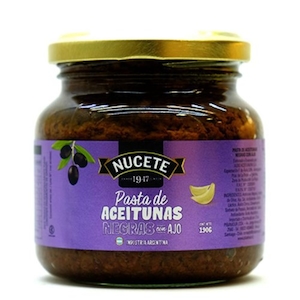Patê de Azeitonas Pretas com Alho Nucete 190g