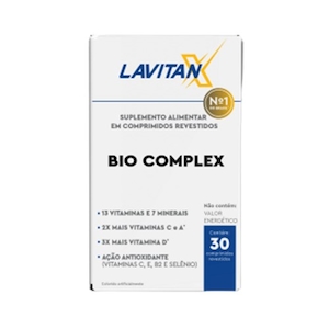 Lavitan X Bio Complex com 30 Comprimidos