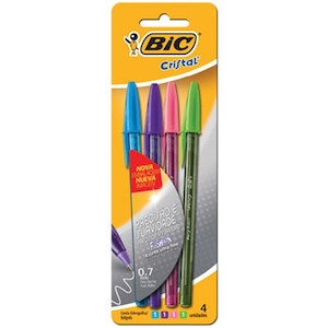 Caneca Cristal Precisão 07 Fashion Bic 4 Un