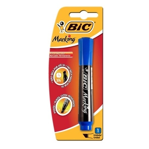 Marcador Permanente Bic Azul Embalagem 1un