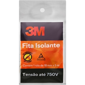 Fita Isolante 3m 18 Mm X 5 M Un