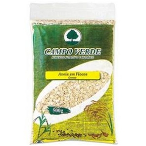 Aveia em Flocos Grossos Campo Verde Embalagem 500g