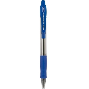 Caneta Esferográfica Pilot Super Grip 1.0 Azul Embalagem Unidade