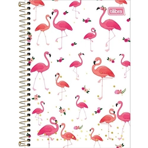 Caderno Universitário Capa Dura Tilibra Aloha 1 Matéria 80 Folhas