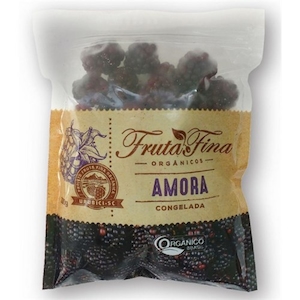 Amora Orgânica Congelada Fruta Fina 300g