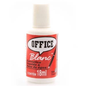 Corretivo Líquido Office Blanc 18ml