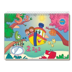 Caderno de Desenho Capa Duplex Mpl 297mmx210mm Credeal 40 Folhas
