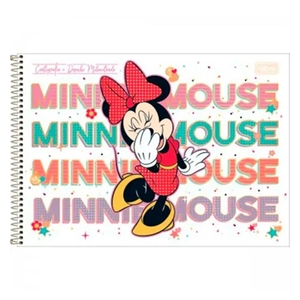 Caderno Cartog Minnie Tilibra 80folhas