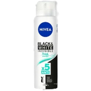 Antitranspirante Invisible Black&White Fresh Nivea 150ml