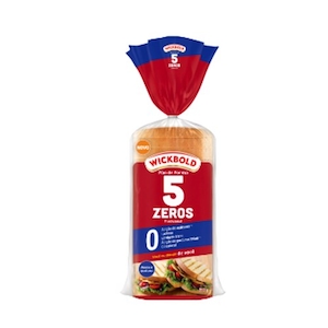 Pão de Forma Zero Tradicional 5 Wickbold 350g