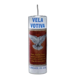 Vela Votiva Divino Espírito Santo Vela Fenícia 220g