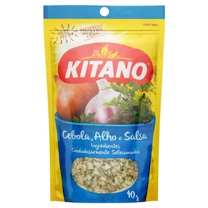 Cebola, Alho E Salsa Kitano Pouch 40g