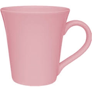 Caneca Tulipa em Cerâmica Cor Rosa Oxford 330ml