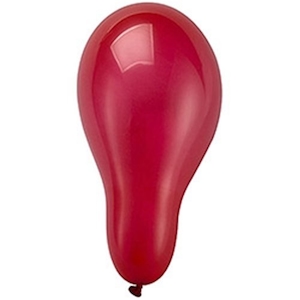 Balão Liso Numero 6,5 Vermelho Regina com 50un