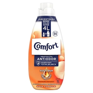 Amaciante Concentrado Proteção Antiodor Comfort 1l