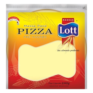Massa para Pizza Pré Assada Lott 240g