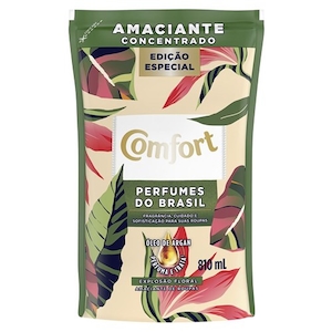 Amaciante de Roupa Concentrado Explosão Floral Perfumes do Brasil Comfort Refil 810ml