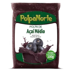 Polpa de Açai Congelada Polpanorte 100g