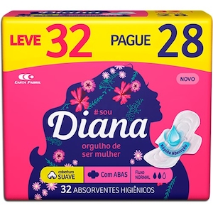 Absorvente com Abas Diana com 28un