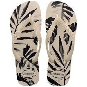 Chinelo Havaianas Aloha Bege Palha N 37/38