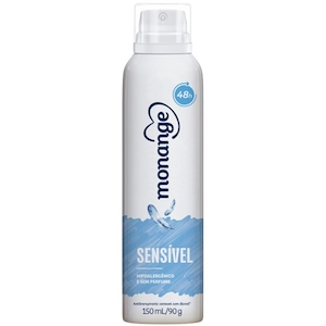 Desodorante Aerosol Sensível Monange 150ml