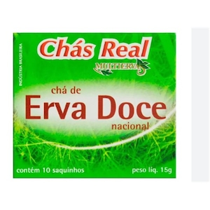 Chá Multiervas Erva Doce Real 15g 10un