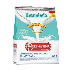Leite em Pó Desnatado La Sereníssima 500g