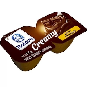 Sobremesa Batavo Creamy Chocolate Bandeja 2 Un 180g