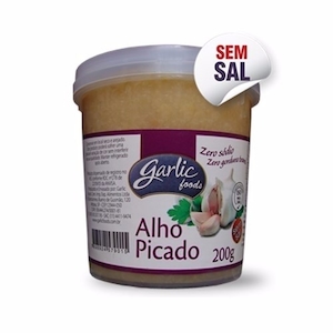 Alho Picado sem Sal Garlic Foods 200g