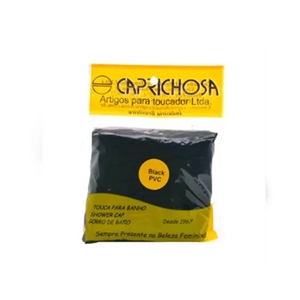 Touca de Banho Black Caprichosa