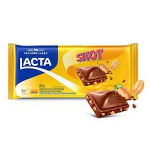 Chocolate Shot Lacta 80g